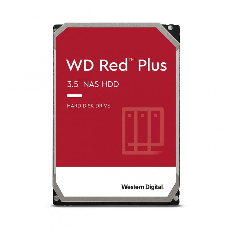 Western Digital WD Red Plus 10 TB 7200 RPM 3.5 Serial ATA III - Unidade de disco rígido interna - Item