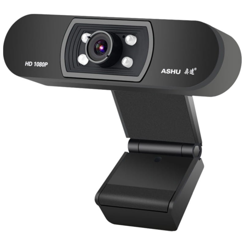 Webcam Ashu H800 FullHD con Micrófono