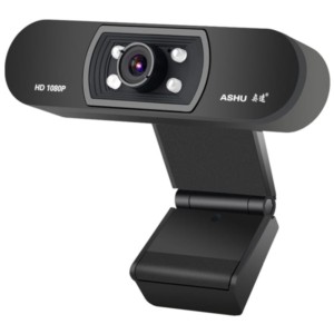 Webcam AshHD H800 FullHD avec microphone