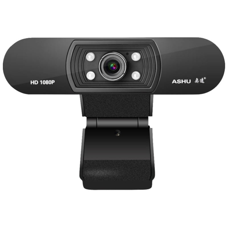 Webcam Ashu H800 FullHD com Microfone - Item1