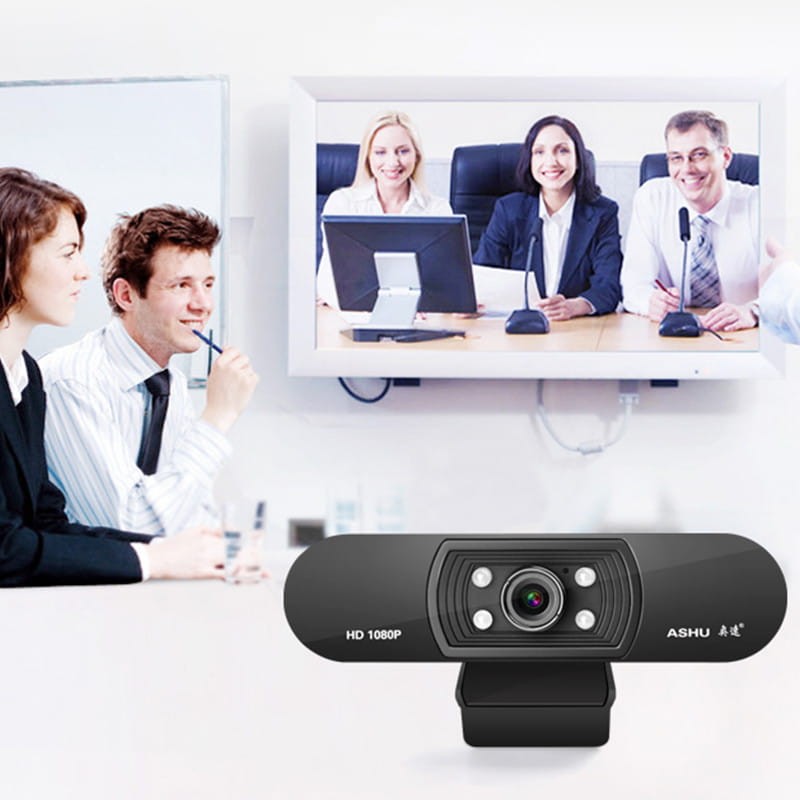 Webcam Ashu H800 FullHD com Microfone - Item5