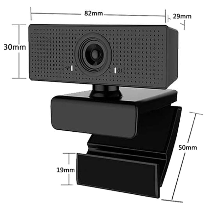 Webcam C60 2MP 1080p con micrófono - Micrófono