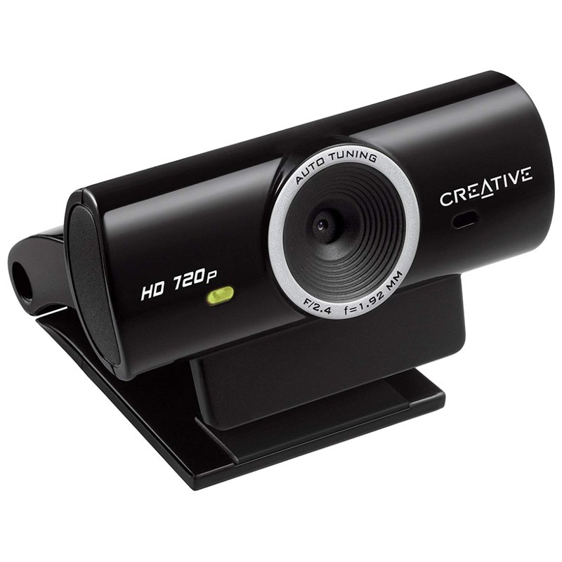 Webcam Creative Live! Cam Chat HD - Cor preta