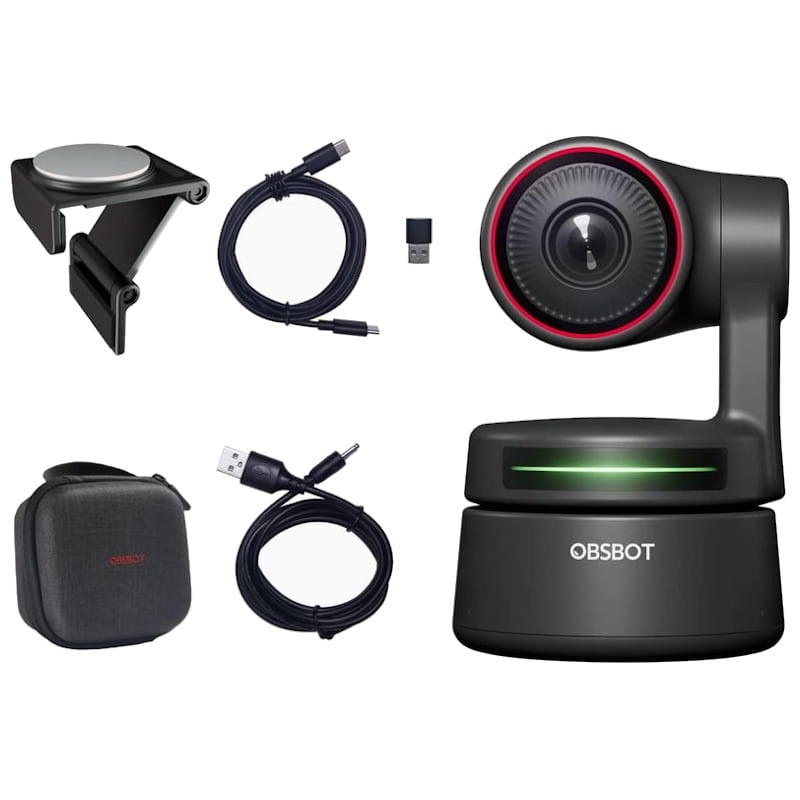 OBSBOT Tiny 4K PTZ Webcam Rastreamento Automático - Item7