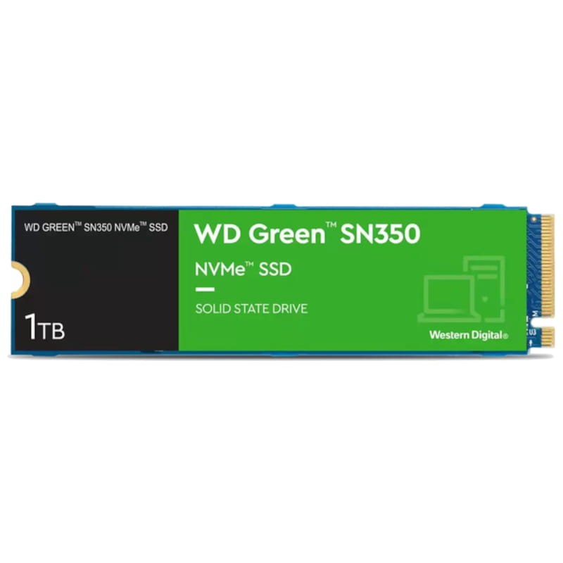 Western Digital Green WDS100T3G0C 1TB SSD Verde - Disco duro - Ítem