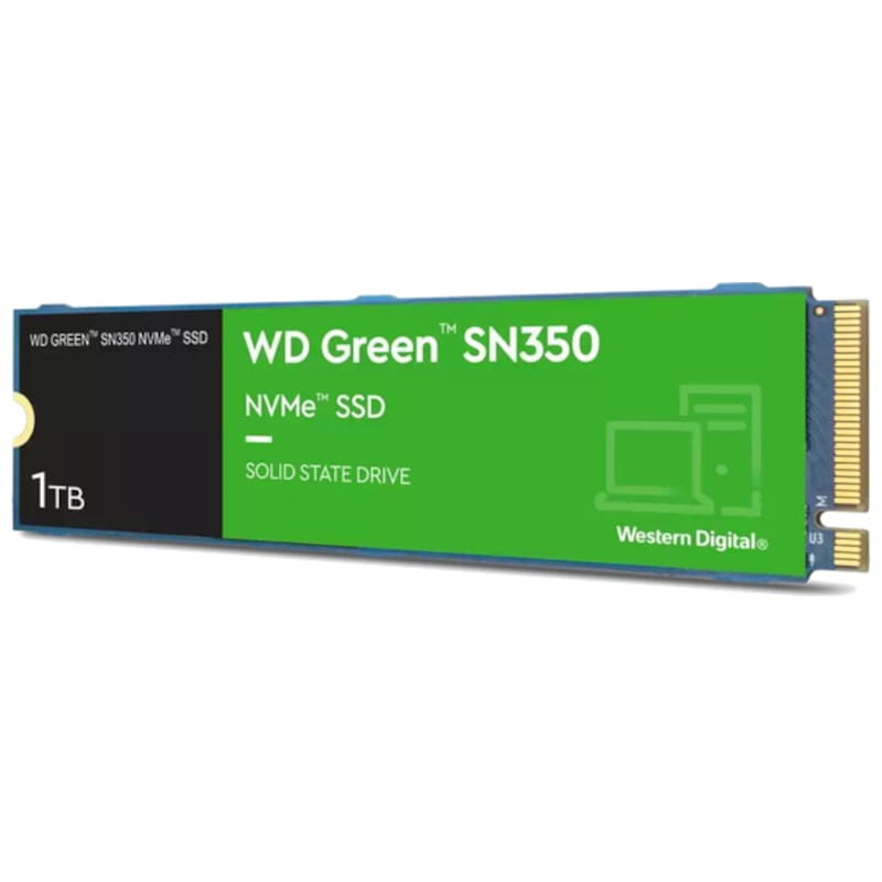 Western Digital Green WDS100T3G0C 1To SSD Vert- Disque dur - Ítem1