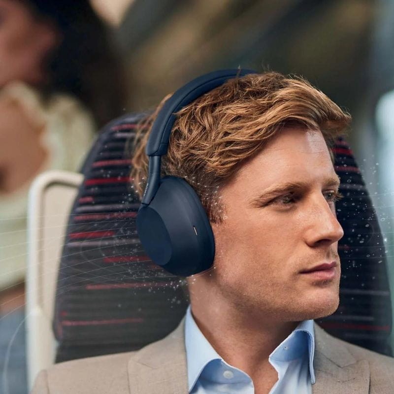 Sony WH-1000XM5 Azul meia-noite - Auscultadores Bluetooth - Item3