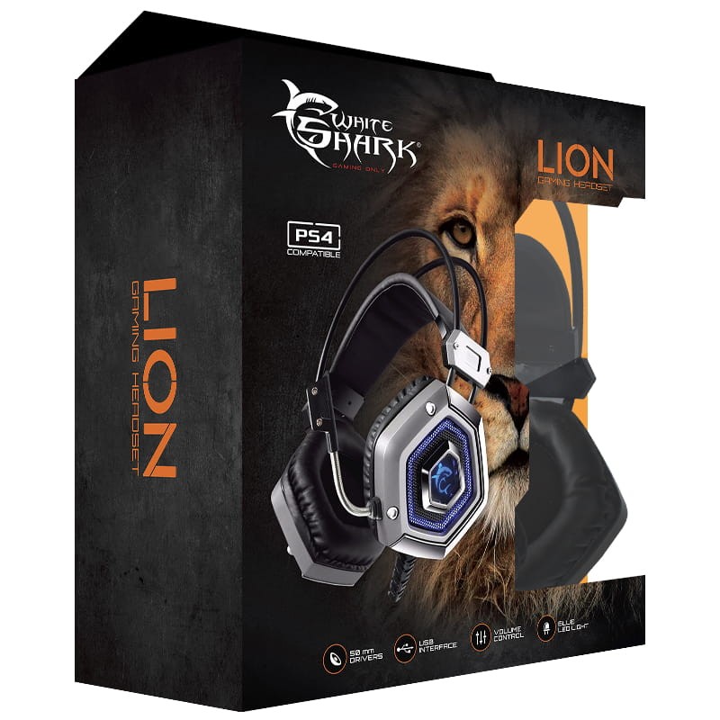 White Shark Lion GH-1841 - Auriculares Gaming - Ítem2