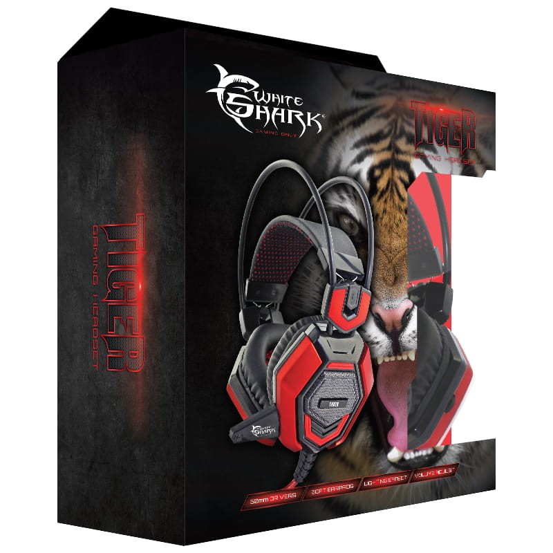 White Shark Tiger GH-1644 - Auriculares Gaming - Ítem3
