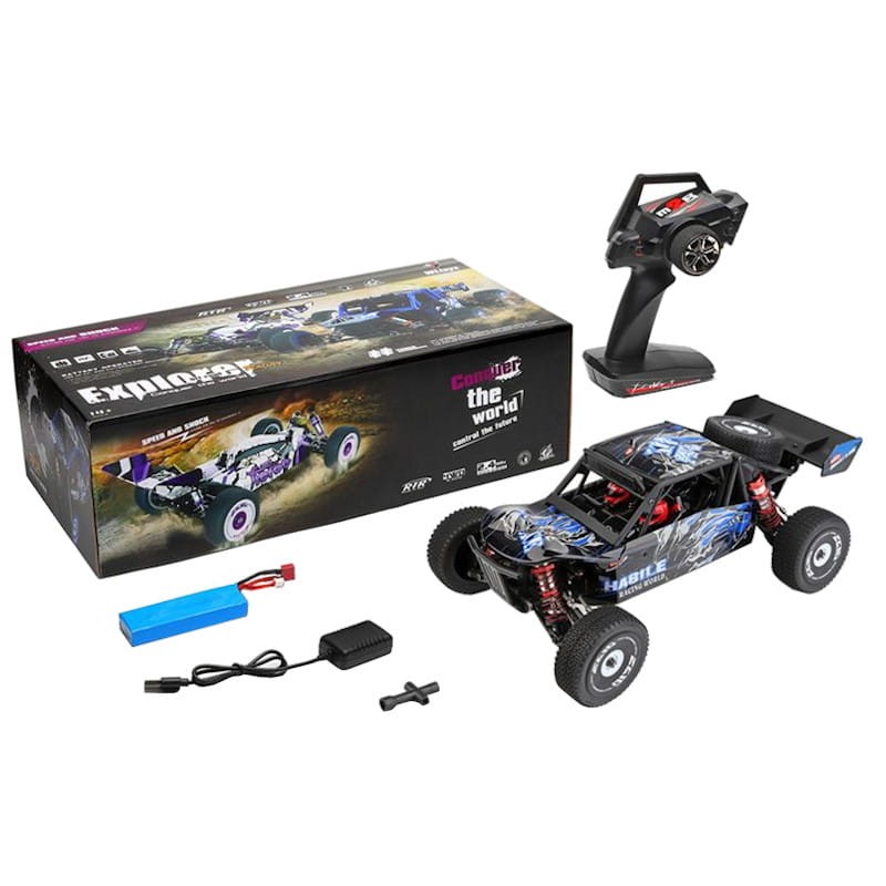 Wltoys 124018 1/12 4WD Buggy Off-Road - Voiture électrique RC - Ítem9