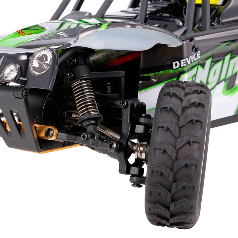 Carro RC Elétrico WLtoys 18429 1/18 4WD Buggy - Item5