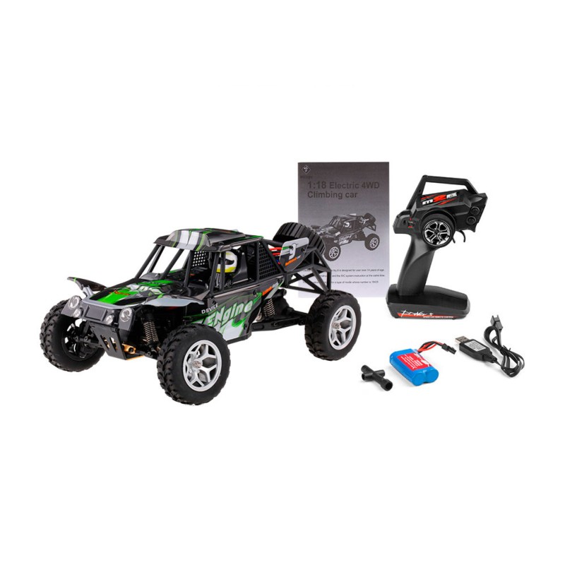 Voiture RC Électrique WLtoys 18429 1/18 4WD Buggy - Ítem8