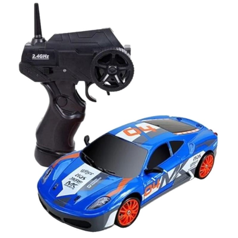 WLtoys SC24A09-1 1/24 4WD Drift Bleu Foncé - Voiture RC Electrique - Ítem1