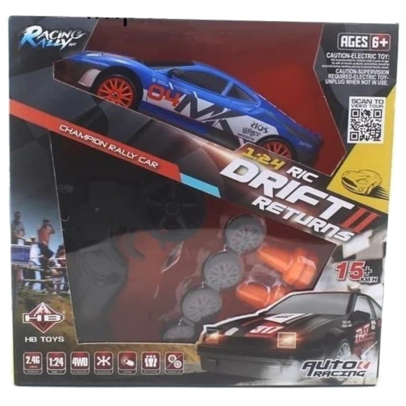 WLtoys SC24A09-1 1/24 4WD Drift Bleu Foncé - Voiture RC Electrique - Ítem2