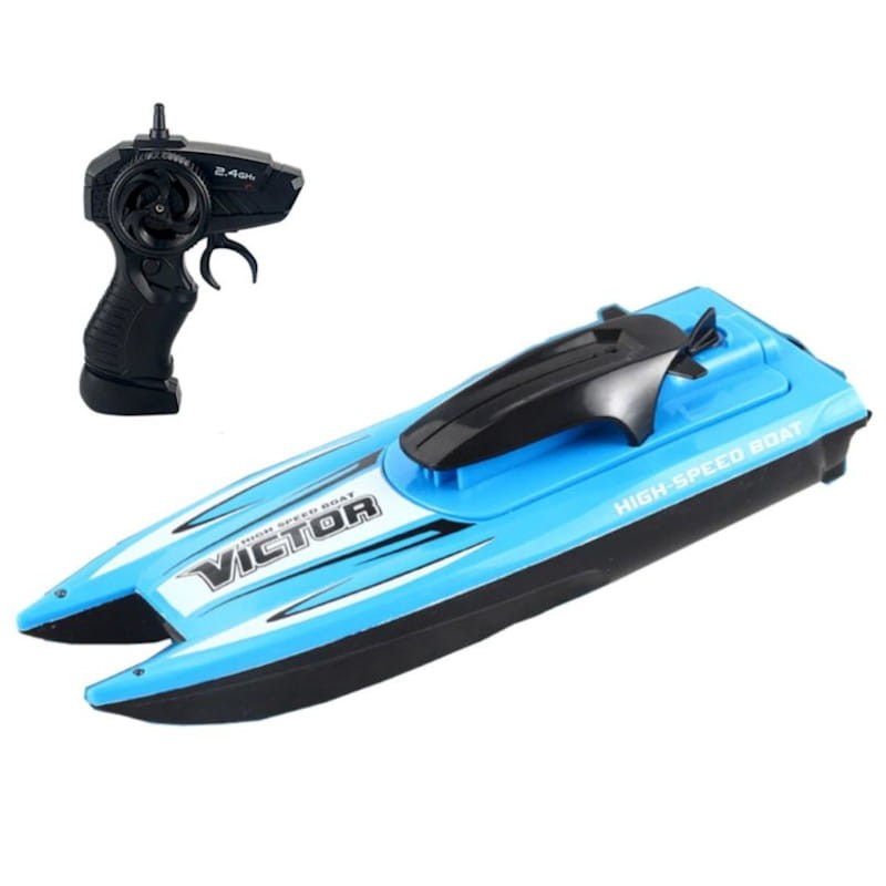 Lancha radiocontrol WLtoys T15B-1 RC Bleu - Ítem2