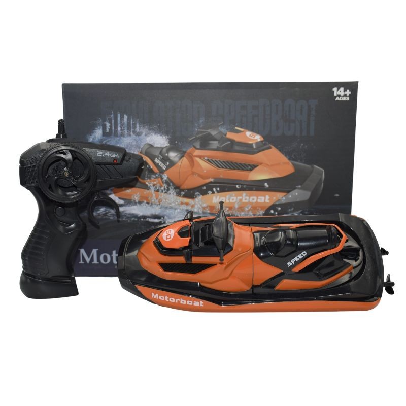 WLtoys T16B-1 RC Orange - Jet Ski RC - Ítem1