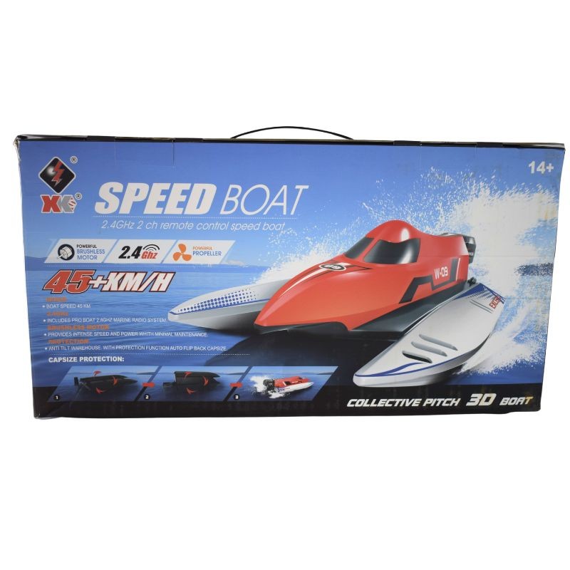 WLtoys WL915-A Vermelho - Barco RC - Item4