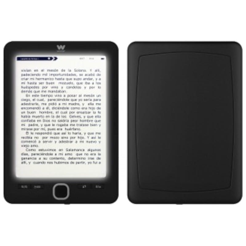Woxter Scriba 195 Paperlight eReader 4GB Preto - Item1