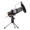 Microfone Condensador Woxter Mic Studio Preto - Item