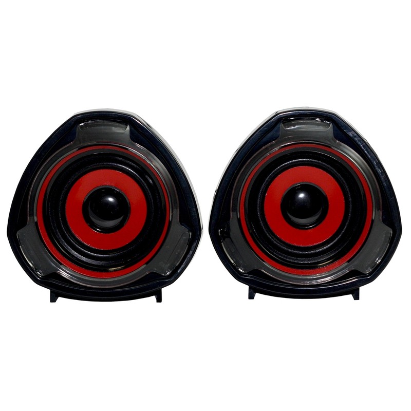 Multimedia Speakers 2.0 USB Woxter Big Bass 70 Red - Ítem1