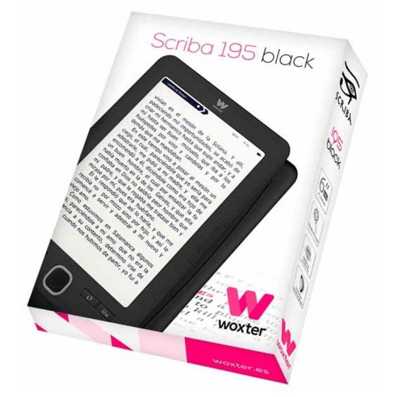 Woxter Scriba 195 6 eReader 4GB Negro - Ítem2