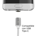 Wsken Mini 2 Cable Magnético de Metal USB Tipo-C - Ítem
