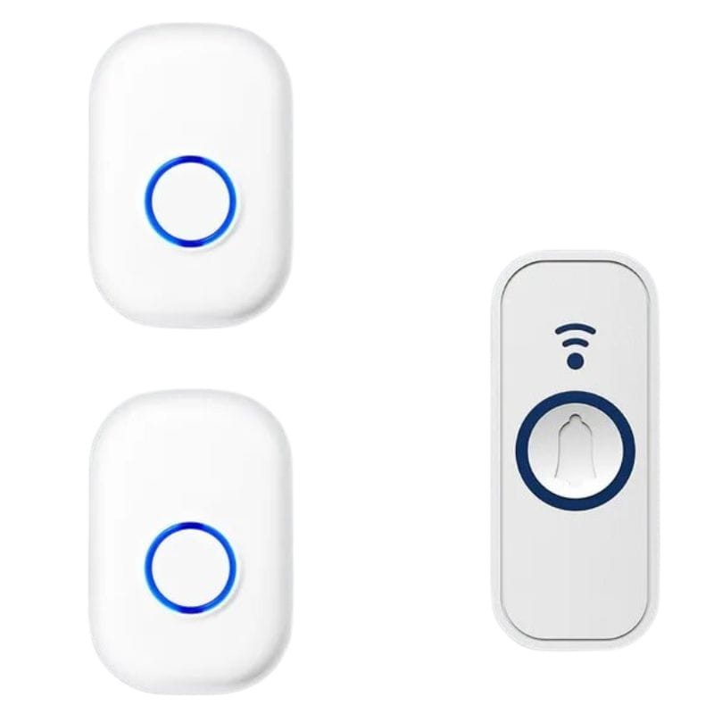 Sonnette sans fil W-101 blanc sans batterie double - Ítem