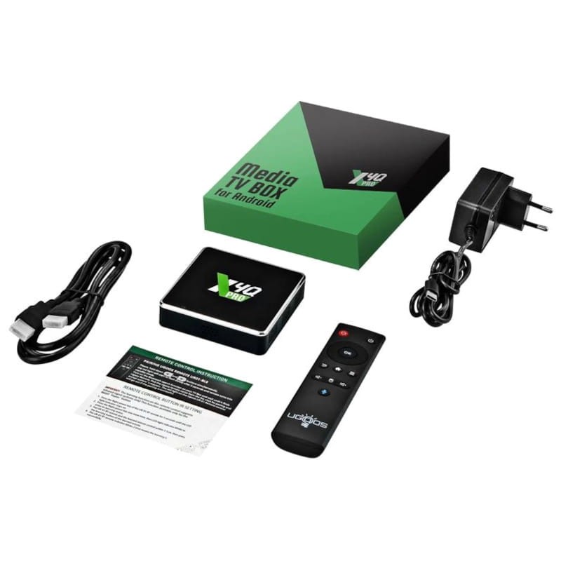 UGOOS X4Q Pro S905X4 4 Go/32 Go Double Wi-Fi Bluetooth Android 11 - Android TV - Ítem1