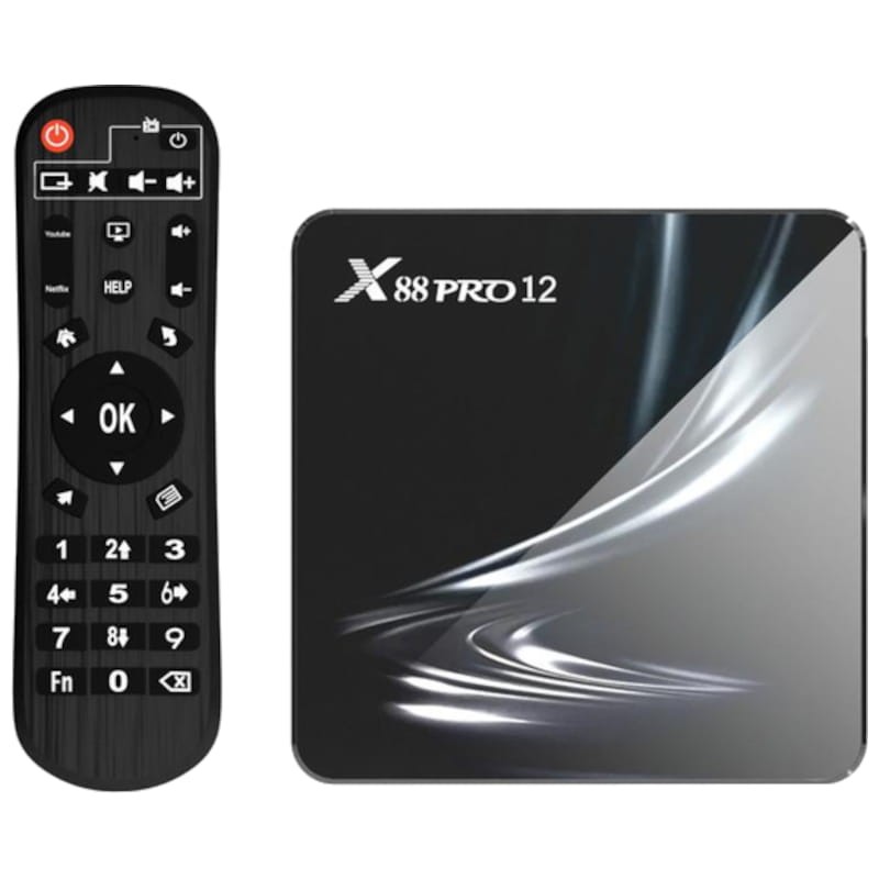 X88 Pro 12 RK3318/4GB/32GB Android 12 - Android TV - Ítem1