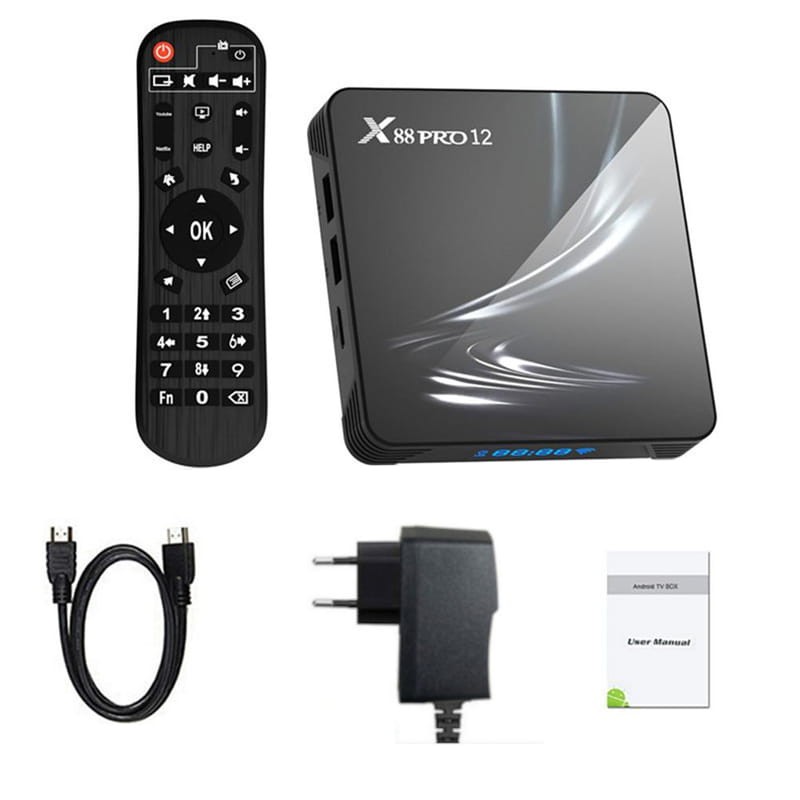 X88 Pro 12 RK3318/4GB/32GB Android 12 - Android TV - Ítem4