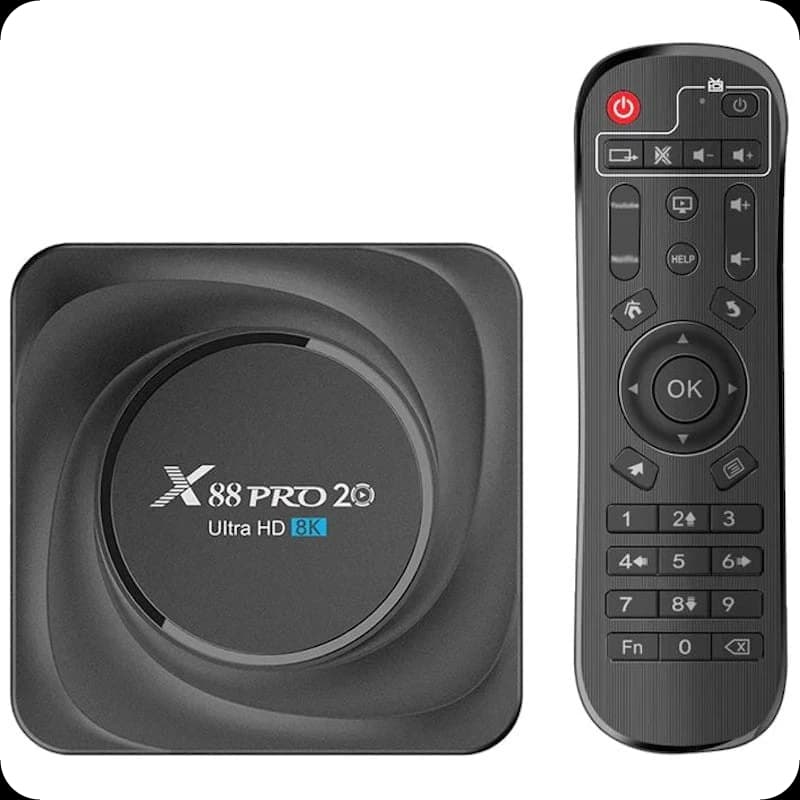 X88 Pro 20 8GB/128GB 4K Wifi Duplo Bluetooth Android 11 - Android TV