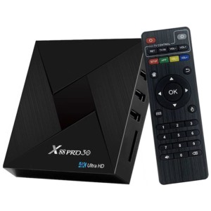 X88 Pro 30 4GB/32GB 4K Android 11 - Android TV
