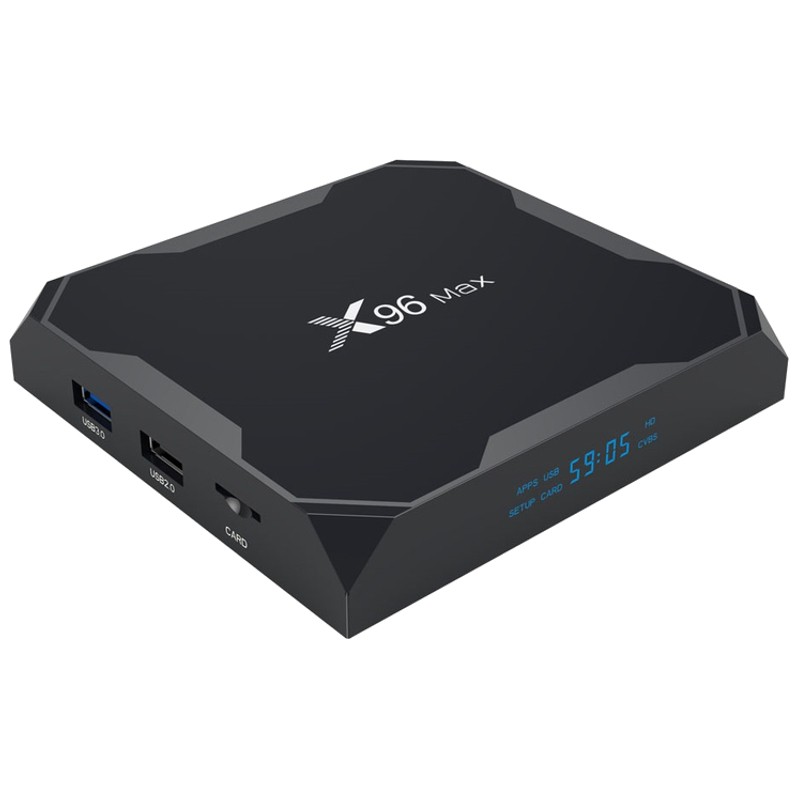 X96 Max+ 8K 4GB /64GB Android 9 - Android TV - Item