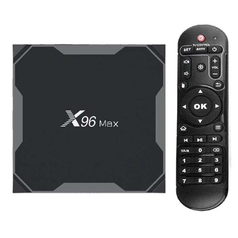 X96 Max+ 8K 4GB /64GB Android 9 - Android TV - Item1