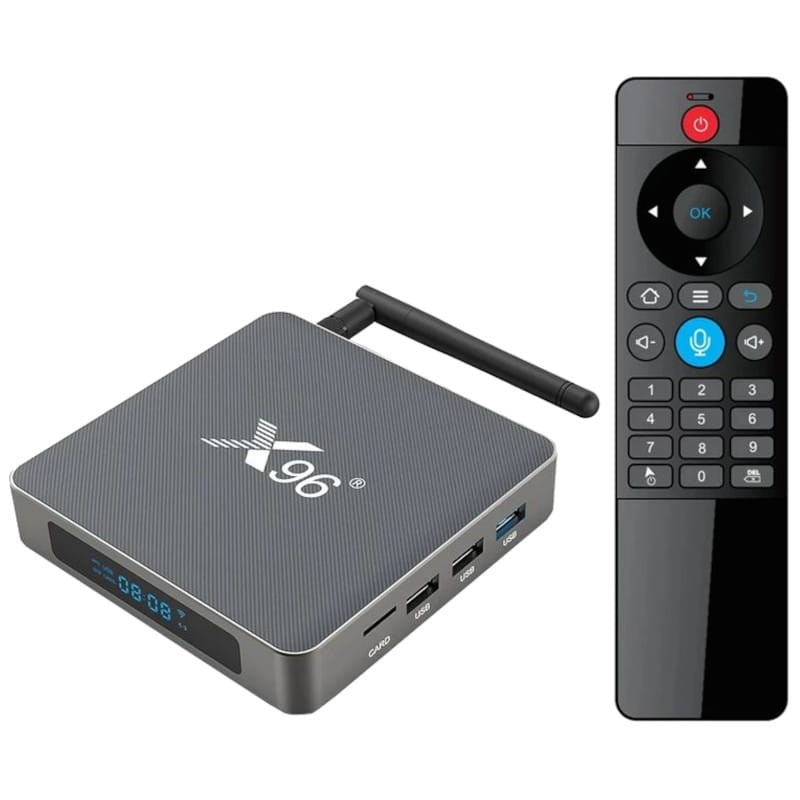 X96 X6 RK3566 8GB/64GB Dual Wifi Bluetooth Control por Voz Android 11 - Android TV - Ítem1