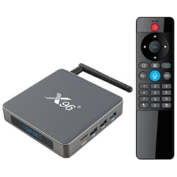 Comando de X96 X6 RK3566 8GB/64GB Dual Wifi Bluetooth Controle por Voz Android 11 - Android TV