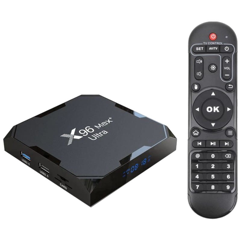 X96Max Plus Ultra S905X4 4GB/32GB Android 11 - Android TV - Item
