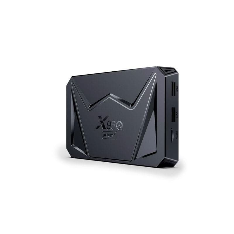 Adaptable X96Q Pro Plus H728 4 Go/32 Go Double Wifi Android 14 Noir - Android TV