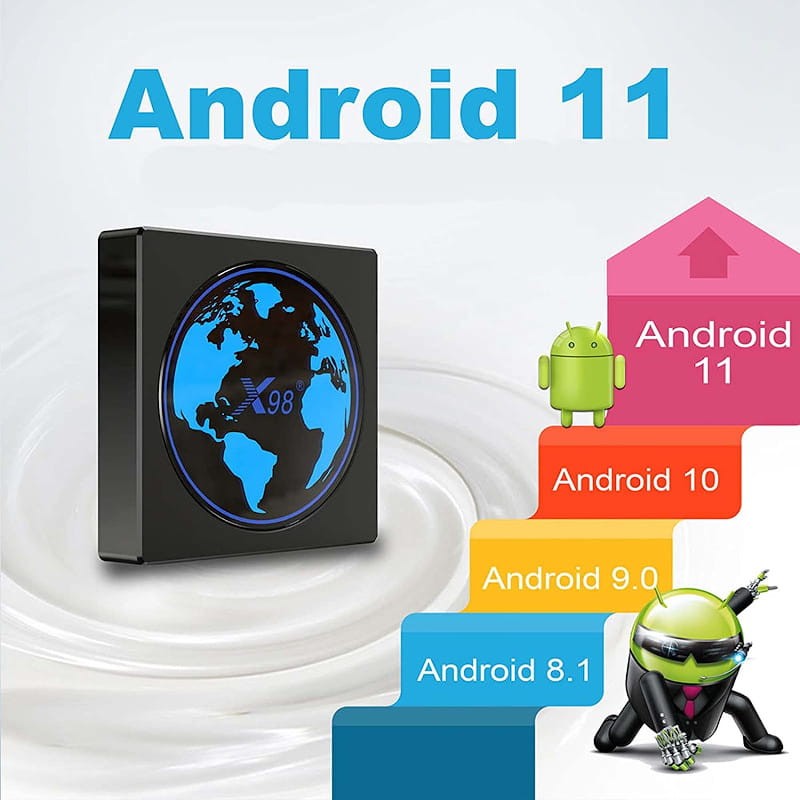 X98 Mini S905W2 4GB/64GB Android 11 - Android TV - Ítem2