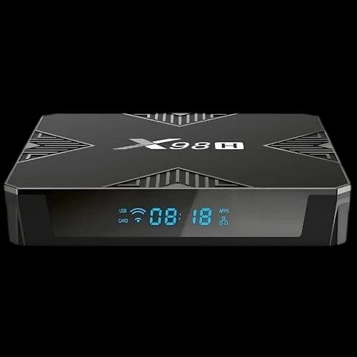 X98H H618 2 Go/16 Go Bluetooth double bande Android 12 Noir - Android TV