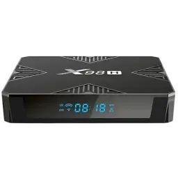 X98H H618 2 Go/16 Go Bluetooth double bande Android 12 Noir - Android TV