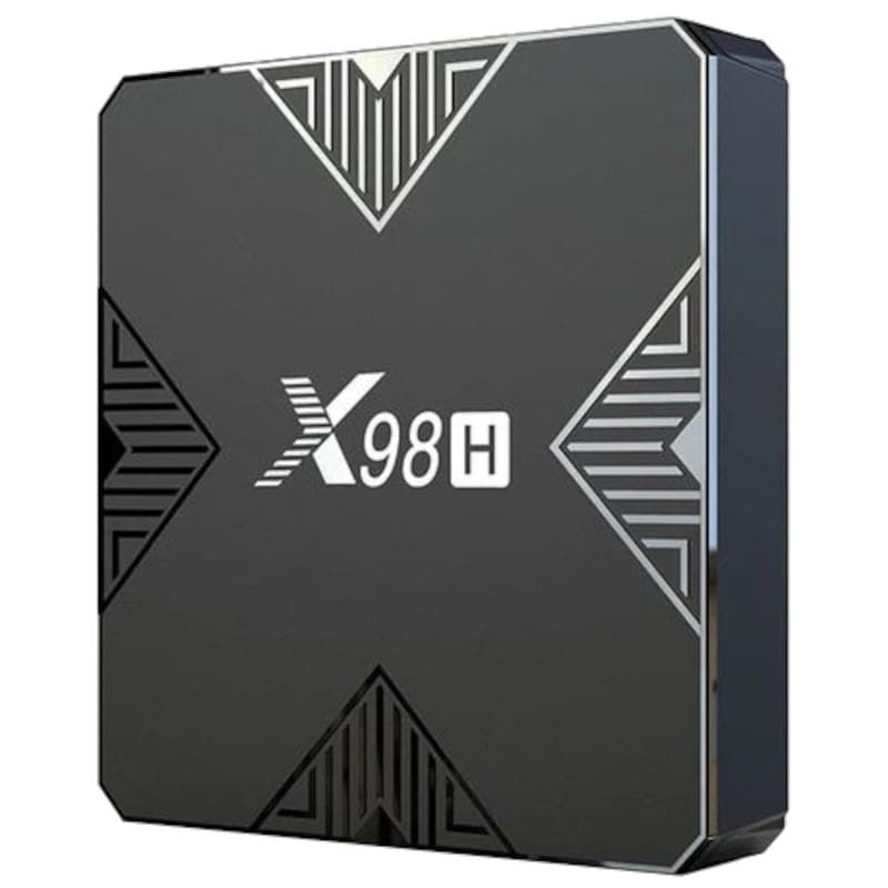 Puissant de X98H H618 2 Go/16 Go Bluetooth double bande Android 12 Noir - Android TV