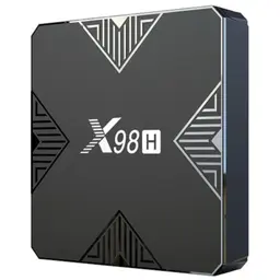 Puissant de X98H H618 2 Go/16 Go Bluetooth double bande Android 12 Noir - Android TV