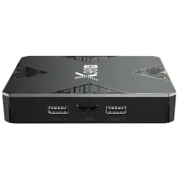 Arrière de X98H H618 2 Go/16 Go Bluetooth double bande Android 12 Noir - Android TV