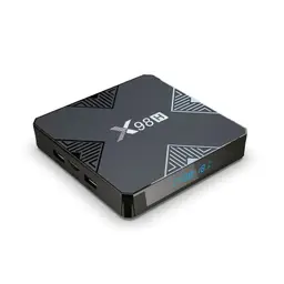 Écran de X98H H618 2 Go/16 Go Bluetooth double bande Android 12 Noir - Android TV