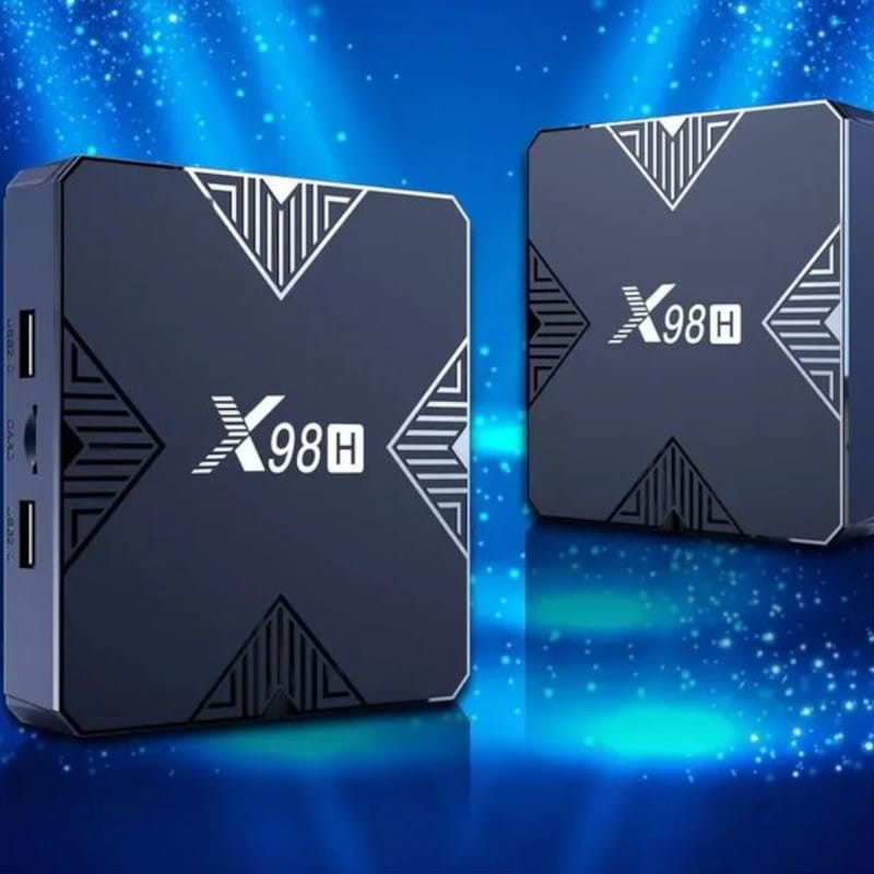 X98H H618 4 Go/32 Go Double Bande Bluetooth Android 12 Noir - Android TV - Ítem5