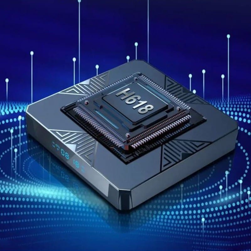 X98H H618 4 Go/32 Go Double Bande Bluetooth Android 12 Noir - Android TV - Ítem7