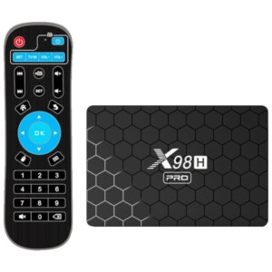 X98H Pro H618/4Go/64Go/WiFi 6/ Android 12 - Android TV