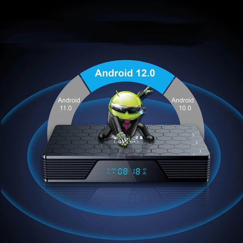 X98H Pro H618 4GB/32GB/Dual Band/Android 12 - Android TV - Ítem2