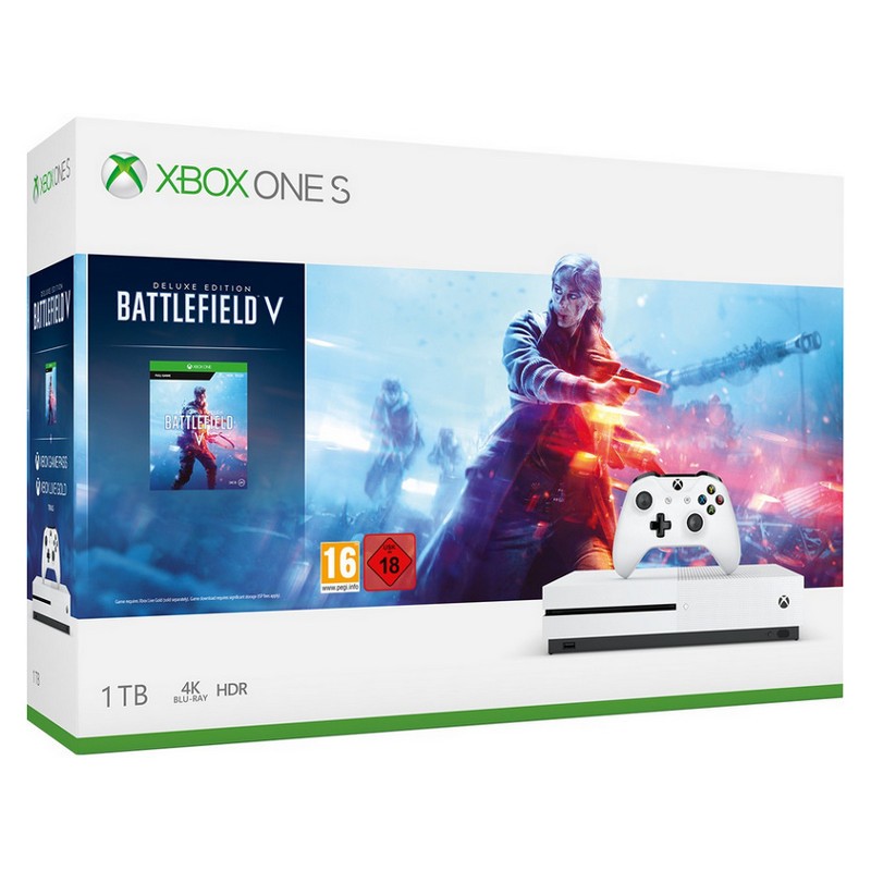 Xbox One S 1TB + Battlefield V